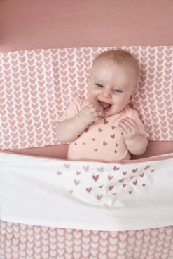 Meyco Knitted Heart Swaddle - 3-pack - Hydrofiel - Pink - 120x120cm -Bekend Babyproducten Winkel 800x1200 186