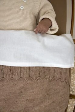 Meyco Uni Ledikant Laken - 2-pack - Offwhite - 100x150cm -Bekend Babyproducten Winkel 800x1200 224