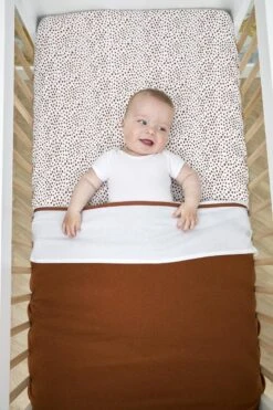 Meyco Cheetah Hoeslaken Ledikant - Camel - 60x120cm -Bekend Babyproducten Winkel 800x1200 254