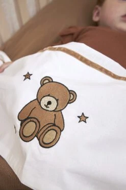 Meyco Teddy Bear Ledikant Laken - Toffee - 100x150cm -Bekend Babyproducten Winkel 800x1200 372