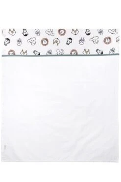 Meyco Animal Ledikant Laken - Multicolour - 100x150cm -Bekend Babyproducten Winkel 800x1200 406