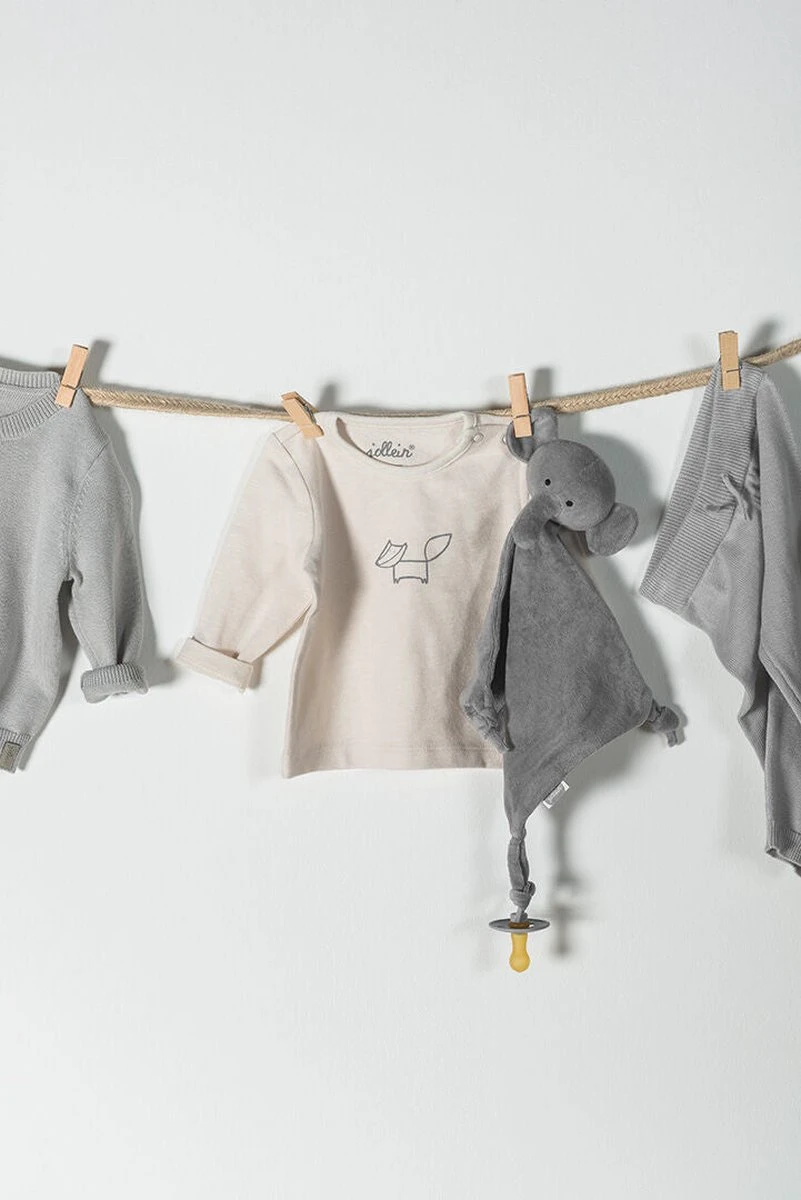 Jollein Knuffeldoekje Elephant - Nougat 14 Jollein Knuffeldoekje Elephant - Nougat - Afbeelding 12