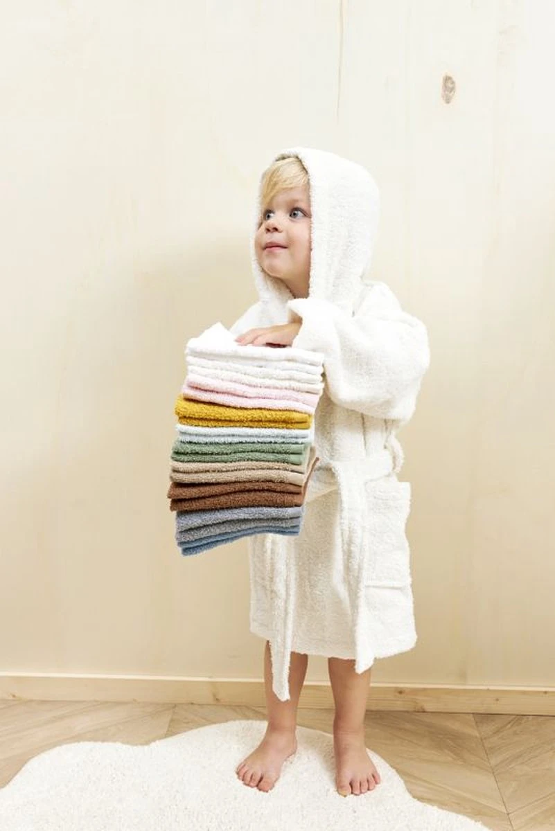 Meyco Badcape Basic Badstof - Forest Green - 75x75cm 5 Meyco Badcape Basic Badstof - Forest Green - 75x75cm - Afbeelding 3