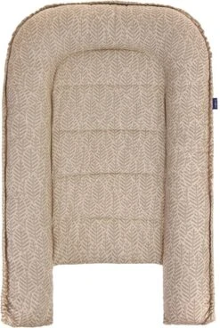 Zaffiro Leaves Babynestje - Beige - Hoes Van 100% Katoen -Bekend Babyproducten Winkel 806x1200 10