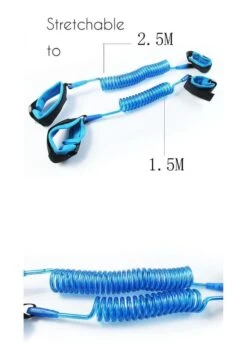 Veiligheidstuigje Voor Kinderen V2 - Polsbandje - 2,5 Meter - Blue Special Edition For The Little Him - One Size - 360° Rotatie -Bekend Babyproducten Winkel 817x1200 2