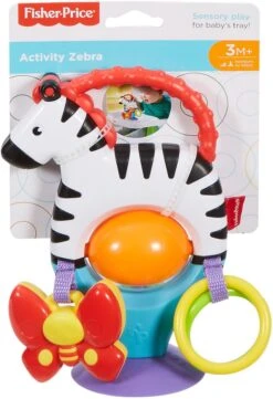 Fisher Price - Activity Zebra - Rammelaar - Speeltje En Bijtring - Grijpspeelgoed -Bekend Babyproducten Winkel 821x1200 4