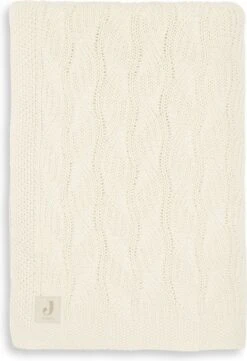 Jollein Baby Deken Wieg Spring Knit 75x100cm - Ivory