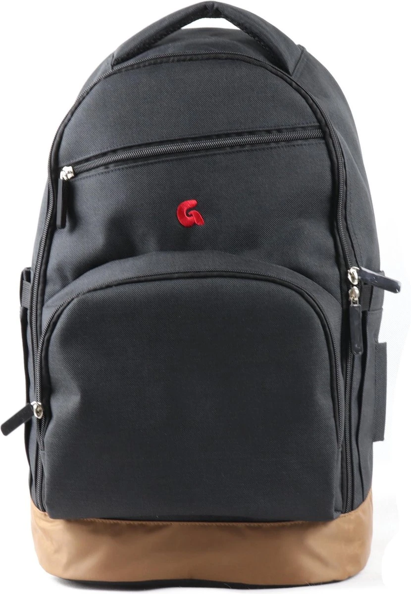 Stoere Luiertas - Rugzak - Inclusief Verschoningsmatje - Zwart 3 Stoere Luiertas - Rugzak - Inclusief Verschoningsmatje - Zwart