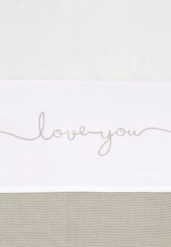 Jollein Baby Laken Wieg 75x100cm Love You - Nougat -Bekend Babyproducten Winkel 830x1200 81