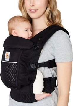 Ergobaby Draagzak Adapt - Soft Flex Mesh - Onyx Black -Bekend Babyproducten Winkel 831x1200 9
