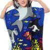 JAXY Badcape Baby - Badcape - Baby Badjas - Omslagdoek - Omslagdoek - Baby Handdoek Met Capuchon - Strandhanddoek - Badponcho - Poncho Handdoek - Microfiber - 60x90cm - Haai Donkerblauw -Bekend Babyproducten Winkel 850x1200 7