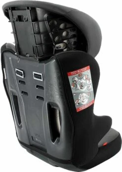 Nania RACER ECO - Meegroei Autostoel Groep 1/2/3 - Van 9 Tot 36 Kg - Zwart Autostoeltje -Bekend Babyproducten Winkel 851x1200 4