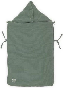 Jollein Voetenzak Voor Autostoel & Kinderwagen - Basic Knit - Forest Green -Bekend Babyproducten Winkel 856x1200 7