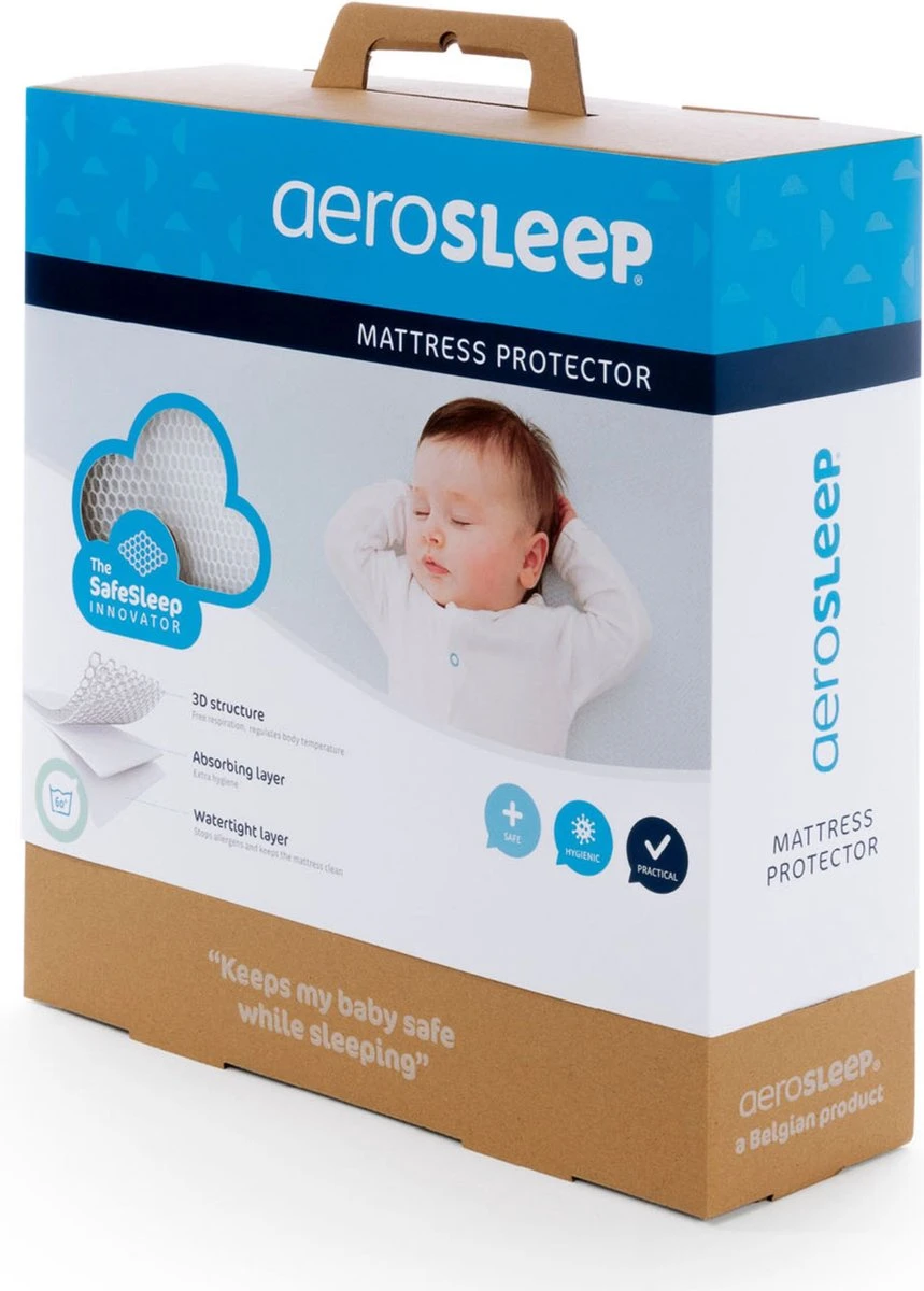 AeroSleep® Matrasbeschermer - Wieg - Chicco Next 2 Me - 83 X 50 Cm 11 AeroSleep® Matrasbeschermer - Wieg - Chicco Next 2 Me - 83 X 50 Cm - Afbeelding 9