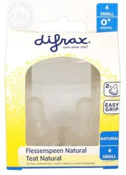 Difrax Flessenspeen Natural - Maat Small - 2 Stuks 8 Difrax Flessenspeen Natural - Maat Small - 2 Stuks -Bekend Babyproducten Winkel 865x1200 2