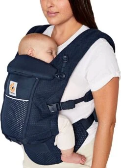 Ergobaby Draagzak Adapt - Soft Flex Mesh - Midnight Blue -Bekend Babyproducten Winkel 867x1200 2