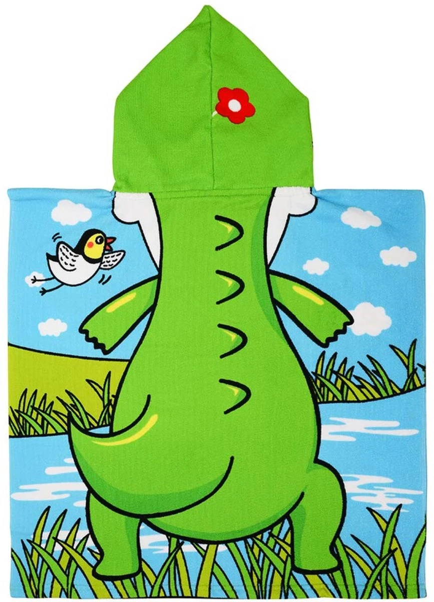 JAXY Badcape Baby - Badcape - Baby Badjas - Omslagdoek - Omslagdoek - Baby Handdoek Met Capuchon - Strandhanddoek - Badponcho - Poncho Handdoek - Microfiber - 60x90cm - Krokodil 4 JAXY Badcape Baby - Badcape - Baby Badjas - Omslagdoek - Omslagdoek - Baby Handdoek Met Capuchon - Strandhanddoek - Badponcho - Poncho Handdoek - Microfiber - 60x90cm - Krokodil - Afbeelding 2