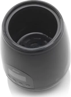 Alecto BW700BK - Snelle Digitale Flessenwarmer 500W Voor Opwarmen, Steriliseren En Ontdooien - Inclusief Stoomkap - Bediening Via Display - Zwart -Bekend Babyproducten Winkel 877x1200