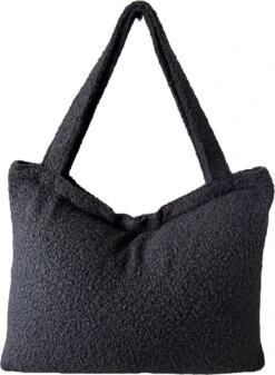 Mommy Bag / Grote Luiertas Zwart / Kinderwagen Luiertas / Teddy Set - Luiertas & Verschoonmat Joan’s Label Zwart / Baby / Met Rits -Bekend Babyproducten Winkel 880x1200 4