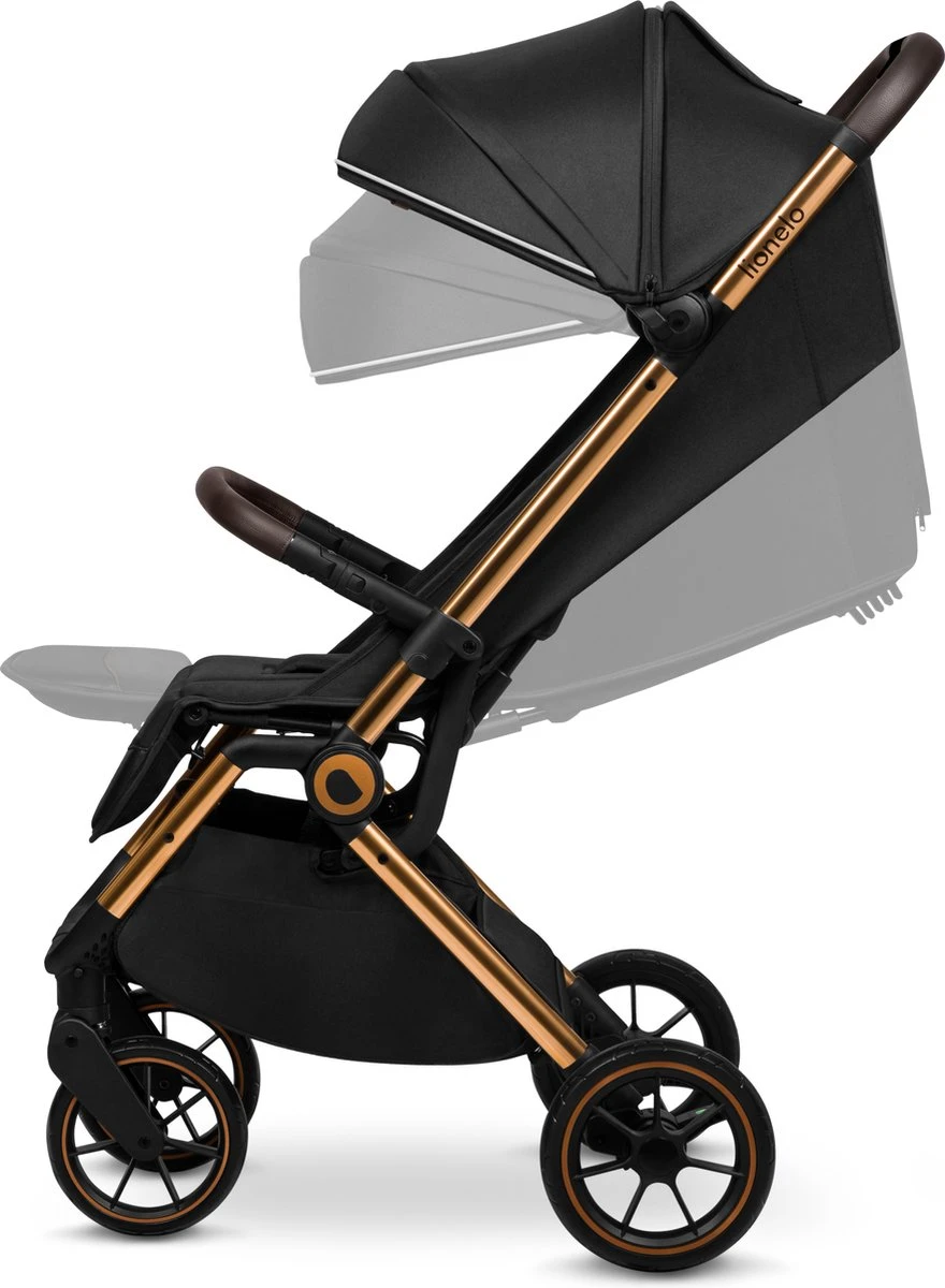 Lionelo Buggy Cloe - Kinderwagen Premium + - Tot 22 Kg - Verstelbare Rugleuning - 5-punts Veiligheidsgordels - Grote Zwenkwielen - Klamboe - Bekerhouder - Lichtgewicht - Compact - Waterdicht 18 Lionelo Buggy Cloe - Kinderwagen Premium + - Tot 22 Kg - Verstelbare Rugleuning - 5-punts Veiligheidsgordels - Grote Zwenkwielen - Klamboe - Bekerhouder - Lichtgewicht - Compact - Waterdicht - Afbeelding 16