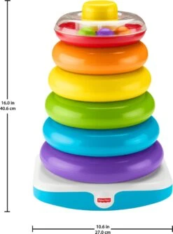 Fisher Price Fisher-Price Stapelringen - Grote Kleurenringpiramide -Bekend Babyproducten Winkel 887x1200 1