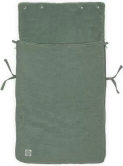 Jollein Voetenzak Voor Autostoel & Kinderwagen - Basic Knit - Forest Green -Bekend Babyproducten Winkel 888x1200 4
