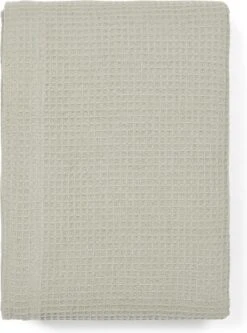 Damminga Wafel Ledikant Deken - Grijs - 100x150cm