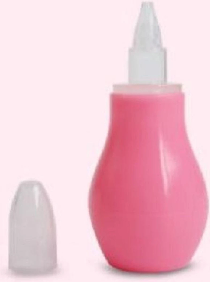 Neusreiniger Voor Baby En Kind - Neuspompje - Nose Cleaner - Nasal Aspirator - Neuszuiger - Roze 4 Neusreiniger Voor Baby En Kind - Neuspompje - Nose Cleaner - Nasal Aspirator - Neuszuiger - Roze - Afbeelding 2