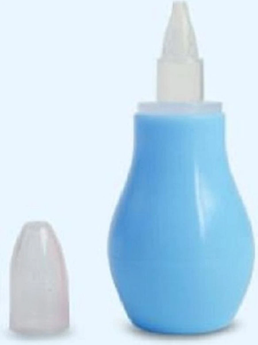 Neusreiniger Voor Baby En Kind - Neuspompje - Nose Cleaner - Nasal Aspirator - Neuszuiger - Blauw 4 Neusreiniger Voor Baby En Kind - Neuspompje - Nose Cleaner - Nasal Aspirator - Neuszuiger - Blauw - Afbeelding 2