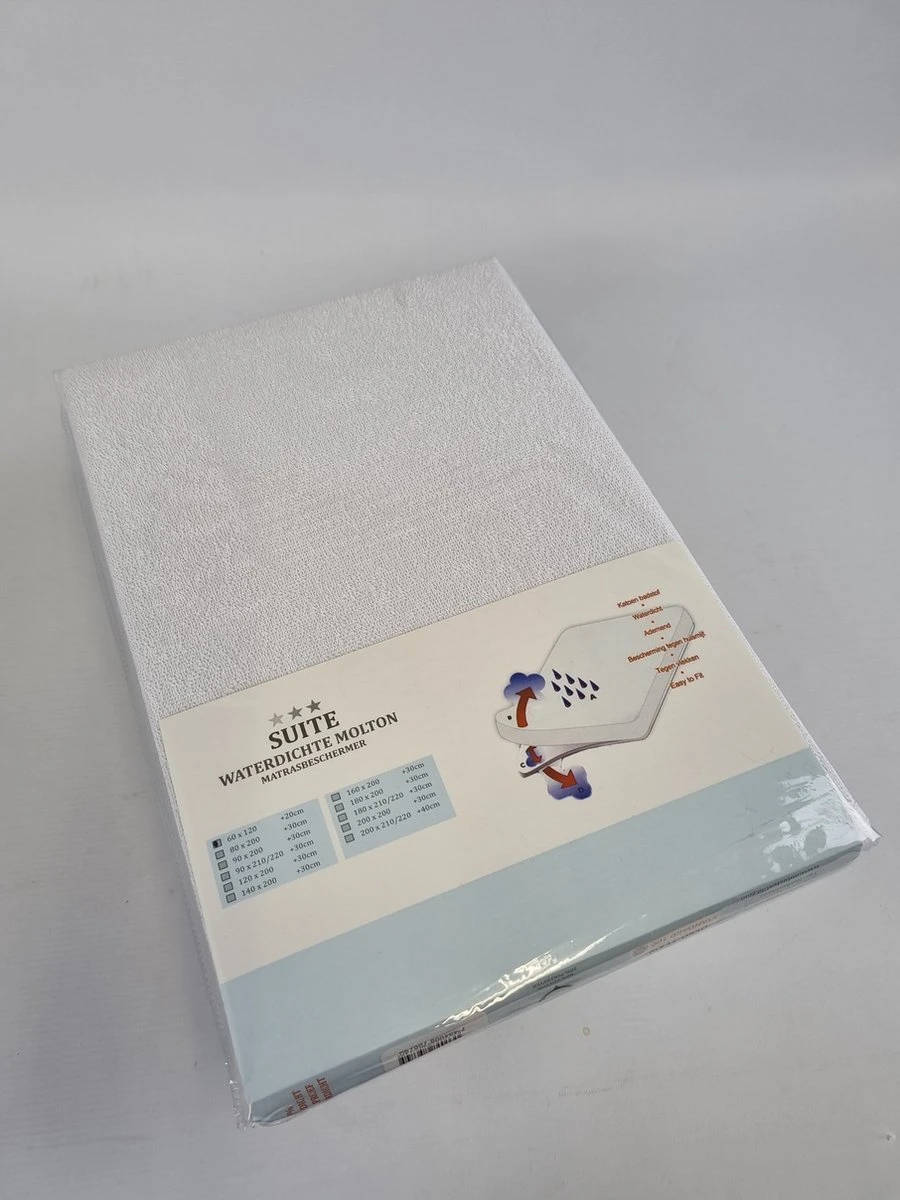 Suite Sheets Ledikant Matrasbeschermer Waterdicht 60 X 120 Cm 7 Suite Sheets Ledikant Matrasbeschermer Waterdicht 60 X 120 Cm - Afbeelding 5