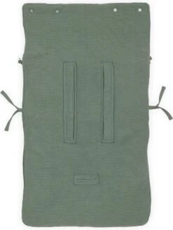 Jollein Voetenzak Voor Autostoel & Kinderwagen - Basic Knit - Forest Green -Bekend Babyproducten Winkel 901x1200 3