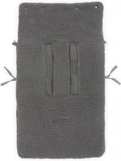 Jollein Voetenzak Voor Autostoel & Kinderwagen - Teddy - Storm Grey -Bekend Babyproducten Winkel 903x1200 1