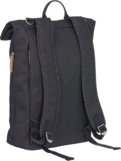 LÄSSIG Luiertas Rolltop Backpack Rugzak Incl Verschoningsmatje Denim Blauw Limited Edition -Bekend Babyproducten Winkel 904x1200 1