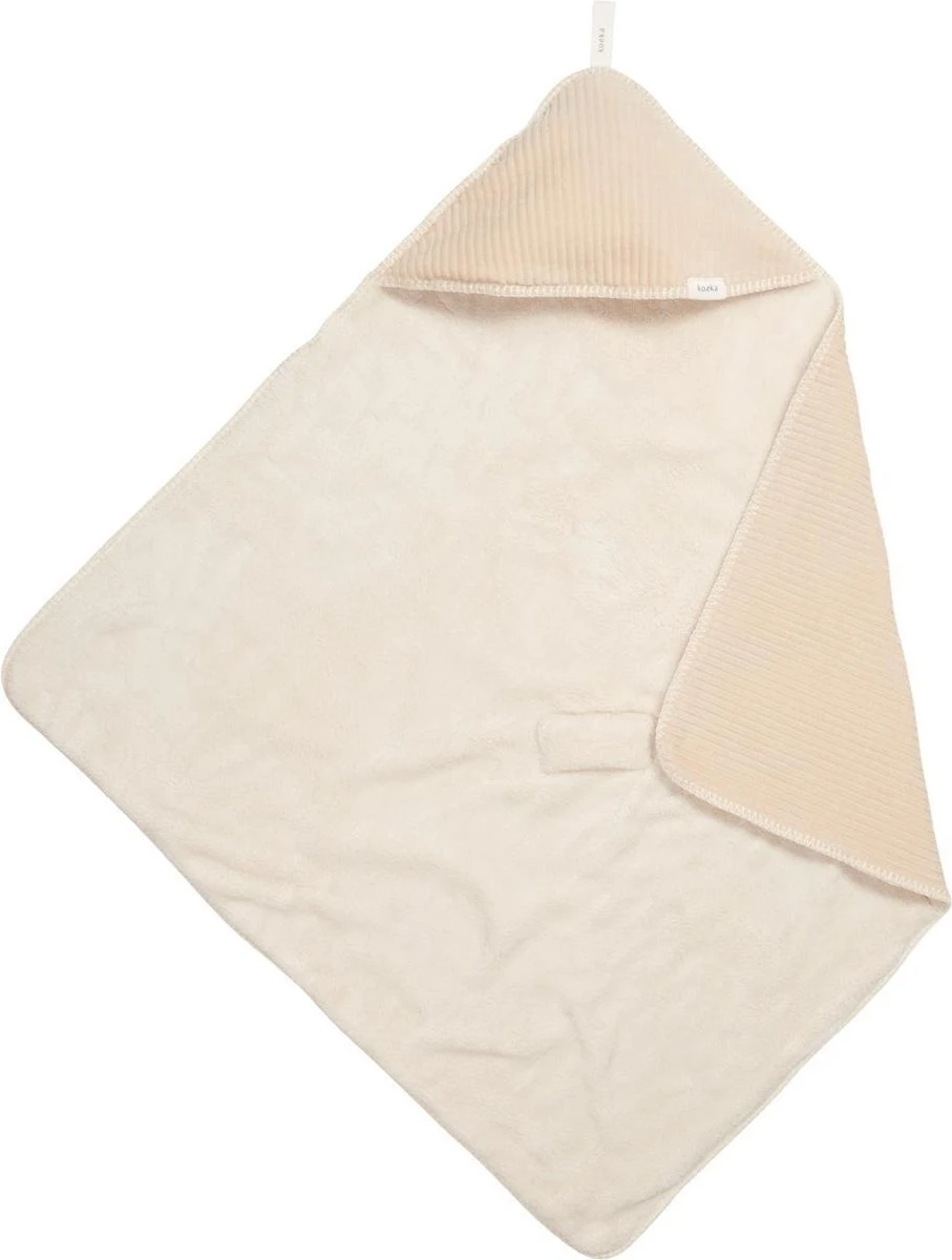Koeka Omslagdoek Baby Teddy Vik - Zand 3 Koeka Omslagdoek Baby Teddy Vik - Zand