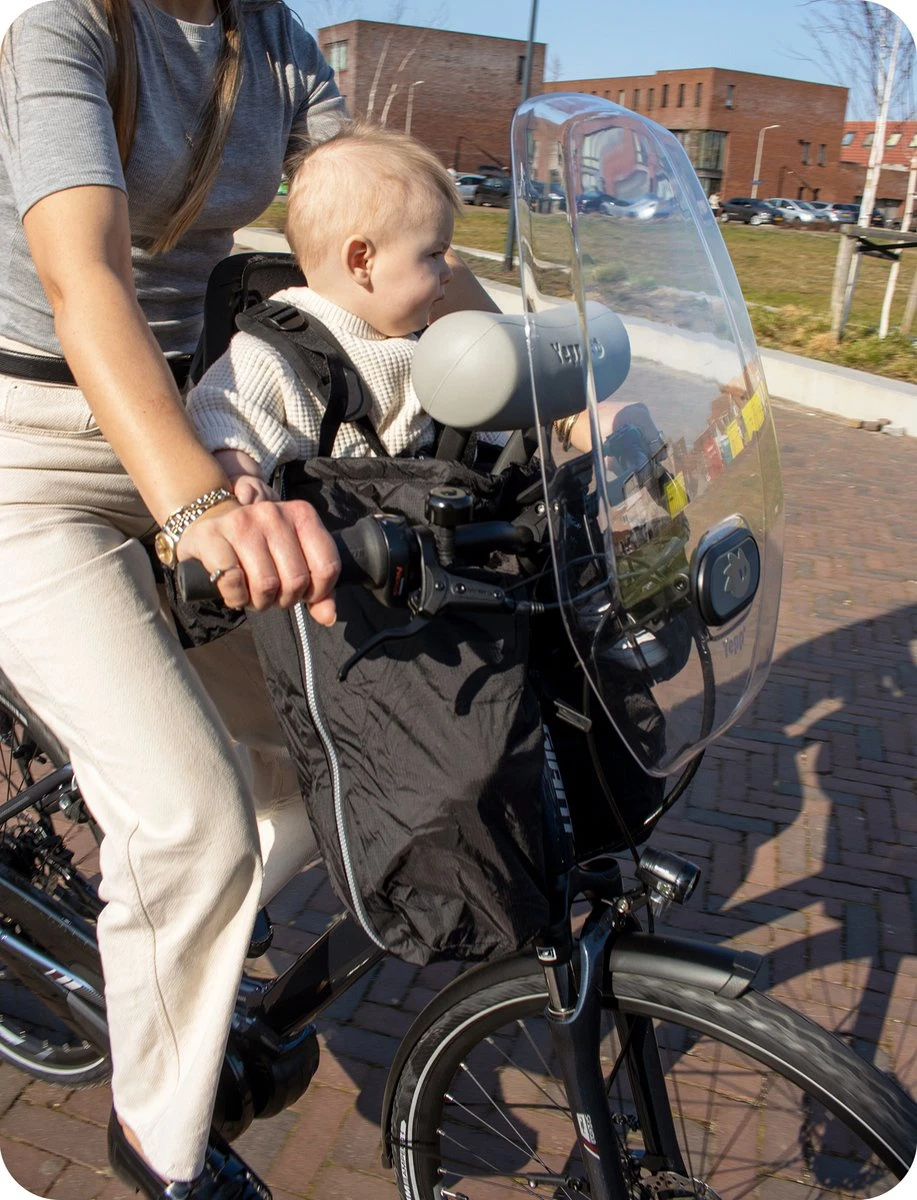 Deryan Bike-a-way Fietsstoeltje Voor - Fiets Regenhoes - Warme Jas En Windbreaker + Regenponcho - Bobike & Yepp 12 Deryan Bike-a-way Fietsstoeltje Voor - Fiets Regenhoes - Warme Jas En Windbreaker + Regenponcho - Bobike & Yepp - Afbeelding 10