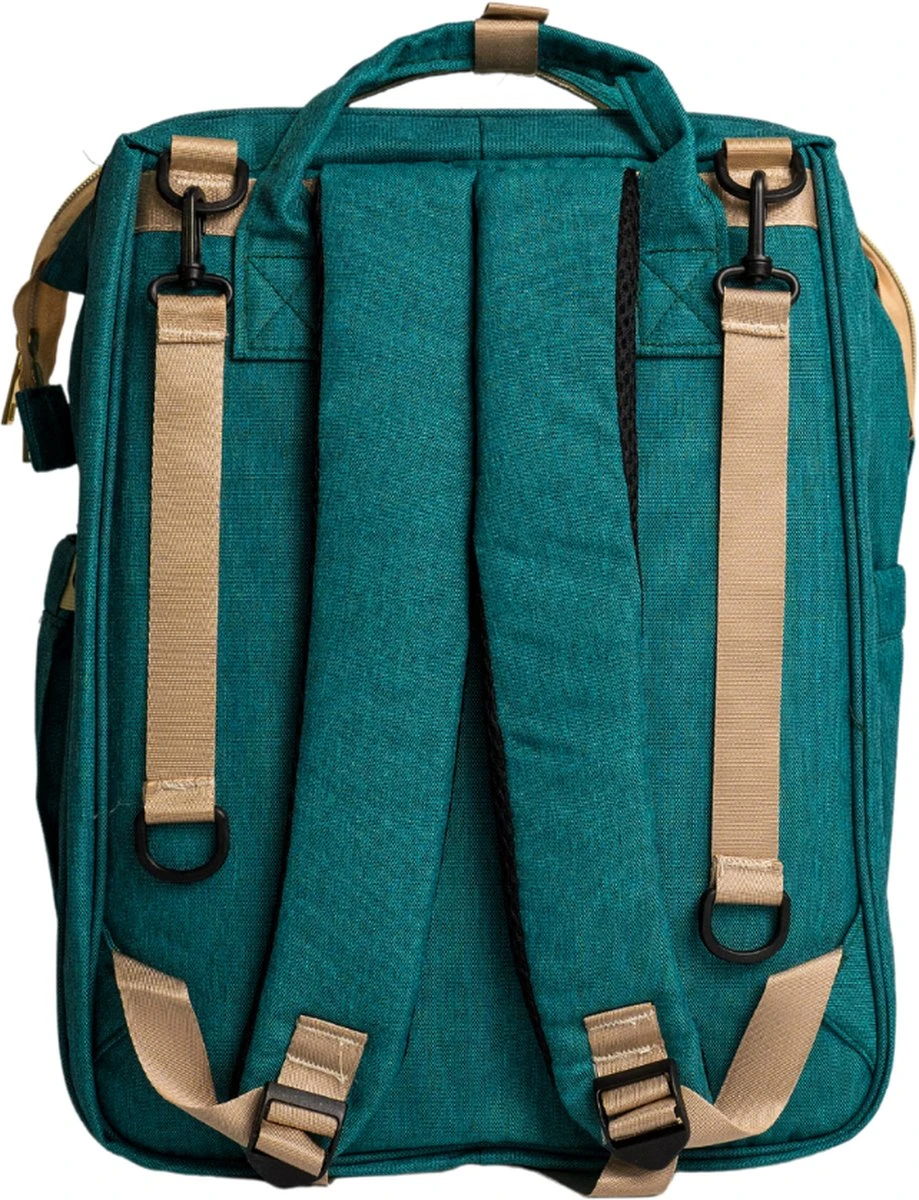 Luiertas - Babyrugtas - Luiertas Met Isoleervak - Luiertas Rugzak - Luiertas Verzorgingstas - Luiertas Groen 7 Luiertas - Babyrugtas - Luiertas Met Isoleervak - Luiertas Rugzak - Luiertas Verzorgingstas - Luiertas Groen - Afbeelding 5