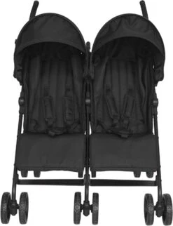 Prénatal Duo Buggy - Tweeling Buggy Inclusief Regenhoes - Verstelbare Kinderwagen - Inklapbare Wandelwagen - Plooibuggy - Zwart -Bekend Babyproducten Winkel 920x1200 2