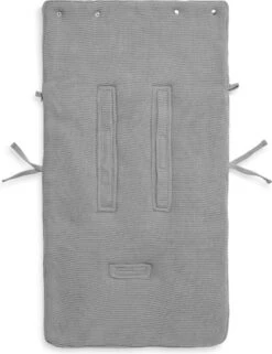 Jollein Voetenzak Voor Autostoel & Kinderwagen - Basic Knit - Stone Grey -Bekend Babyproducten Winkel 923x1200 2