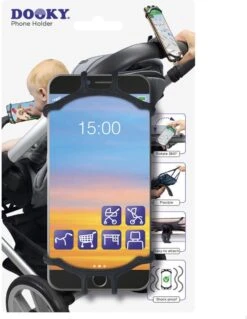 Dooky Telefoonhouder Smartphone Telefoon Houder 360* Rotatie Universeel Kinderwagen Fiets Zwart 33 Dooky Telefoonhouder Smartphone Telefoon Houder 360* Rotatie Universeel Kinderwagen Fiets Zwart -Bekend Babyproducten Winkel 928x1200