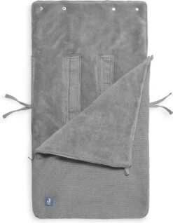 Jollein Voetenzak Voor Autostoel & Kinderwagen - Basic Knit - Stone Grey -Bekend Babyproducten Winkel 931x1200 4