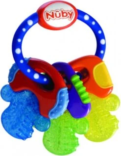 Nûby Bijtspeeltje Koelbijtsleutels - Blauw - 3m+ -Bekend Babyproducten Winkel 932x1200 1