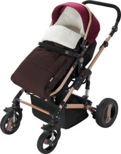 Monzana Voetenzak - Voor Kinderwagen Of Stoeltje - 93x56cm Bruin -Bekend Babyproducten Winkel 940x1200 6