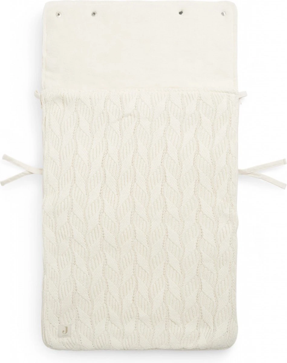 Jollein Voetenzak Voor Autostoel & Kinderwagen - Spring Knit - Ivory 18 Jollein Voetenzak Voor Autostoel & Kinderwagen - Spring Knit - Ivory - Afbeelding 16