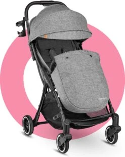 Lionelo Buggy Julie One - Kinderwagen Premium - Automatisch Opvouwen - Wandelwagen Tot 22 Kg - Comfortabele Zitje -Bekend Babyproducten Winkel 957x1200 3