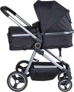Puck Stroller 3 In 1 Max Zwart Met Frame Antra Incl Autostoel/Adapter/Mamabag -Bekend Babyproducten Winkel 961x1200 3
