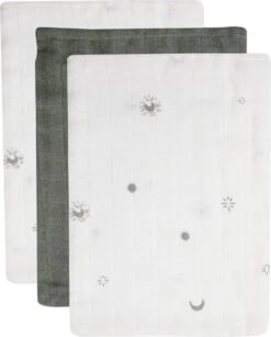 Jollein Baby Washandje Hydrofiel Stargaze - Leaf Green - 3 Stuks -Bekend Babyproducten Winkel 964x1200 4