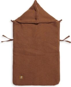 Jollein Voetenzak Voor Autostoel & Kinderwagen - Basic Knit - Caramel -Bekend Babyproducten Winkel 971x1200 4