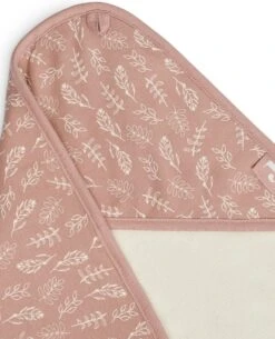 Jollein Badcape Meadow 75x75cm - Rosewood -Bekend Babyproducten Winkel 972x1200 5