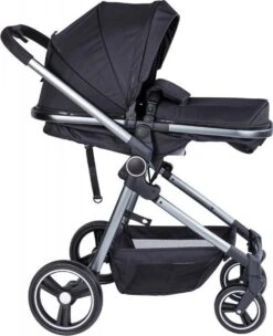 Puck Stroller 3 In 1 Max Zwart Met Frame Antra Incl Autostoel/Adapter/Mamabag -Bekend Babyproducten Winkel 975x1200 4