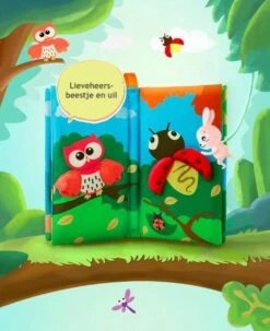 Tumama® Knisperboekje Baby Eerste Jaar “Dieren Vleugels“ Voelboekje - Sinterklaas Kerst Cadeau - Educatief Voel Knisper Boek Speelgoed -Bekend Babyproducten Winkel 977x1200